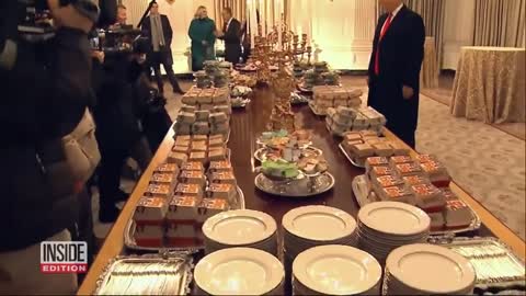 The $5,500 Fast Food Feast President Trump Served the Clemson Tigers