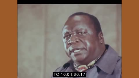 Idi Amin's Hilarious Speech That Shocked Bretain //1978