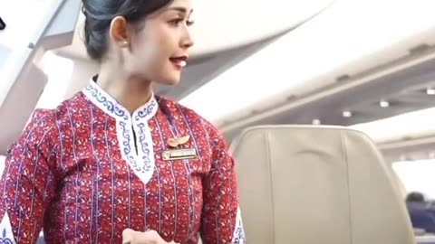 Beautiful Air Hostess 😍 ❤