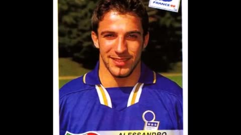 PANINI STICKERS ITALY TEAM WORLD CUP 1998