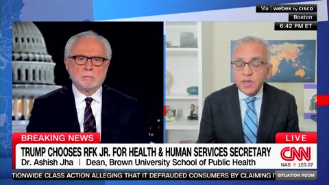 CNN Second Doctor Pushes Back Against RFK Jr. Pick