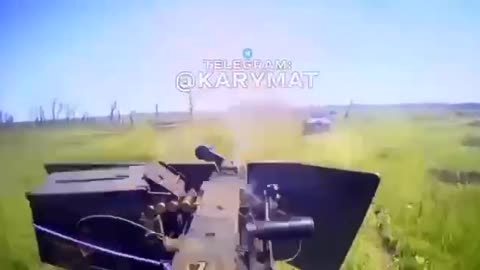 Attack of the Ukrainian army on Russian positions P1