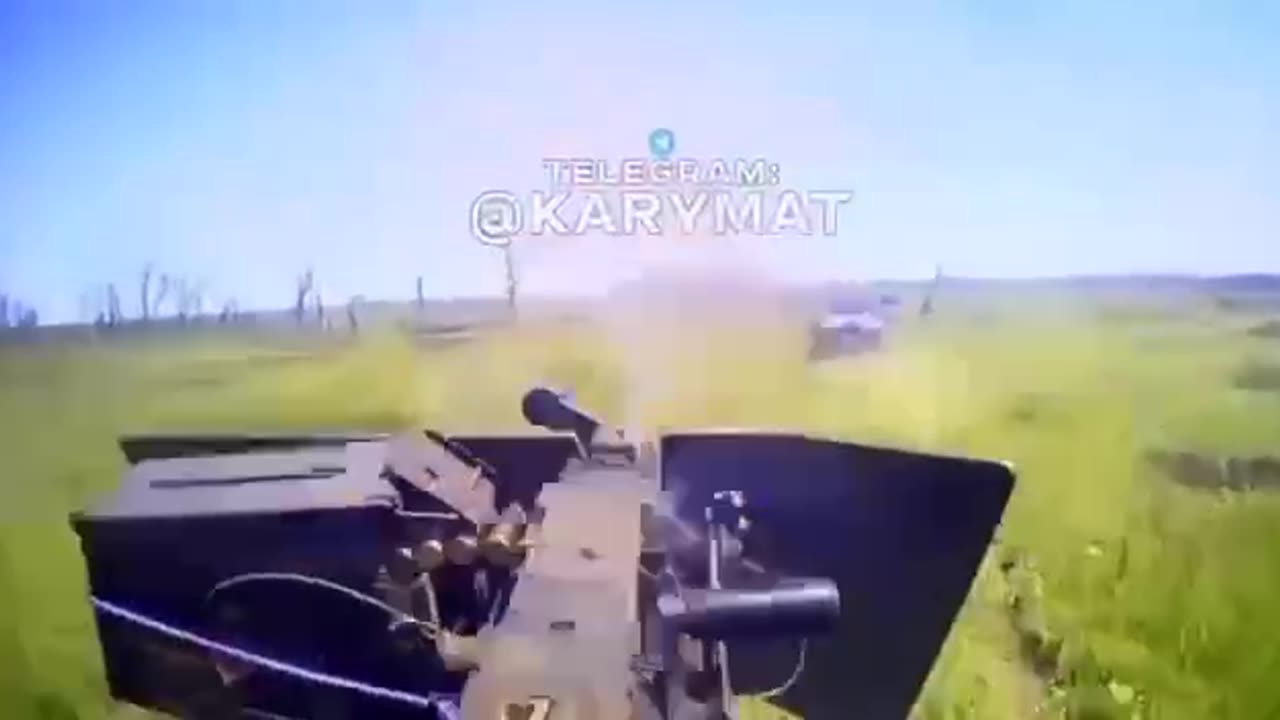 Attack of the Ukrainian army on Russian positions P1