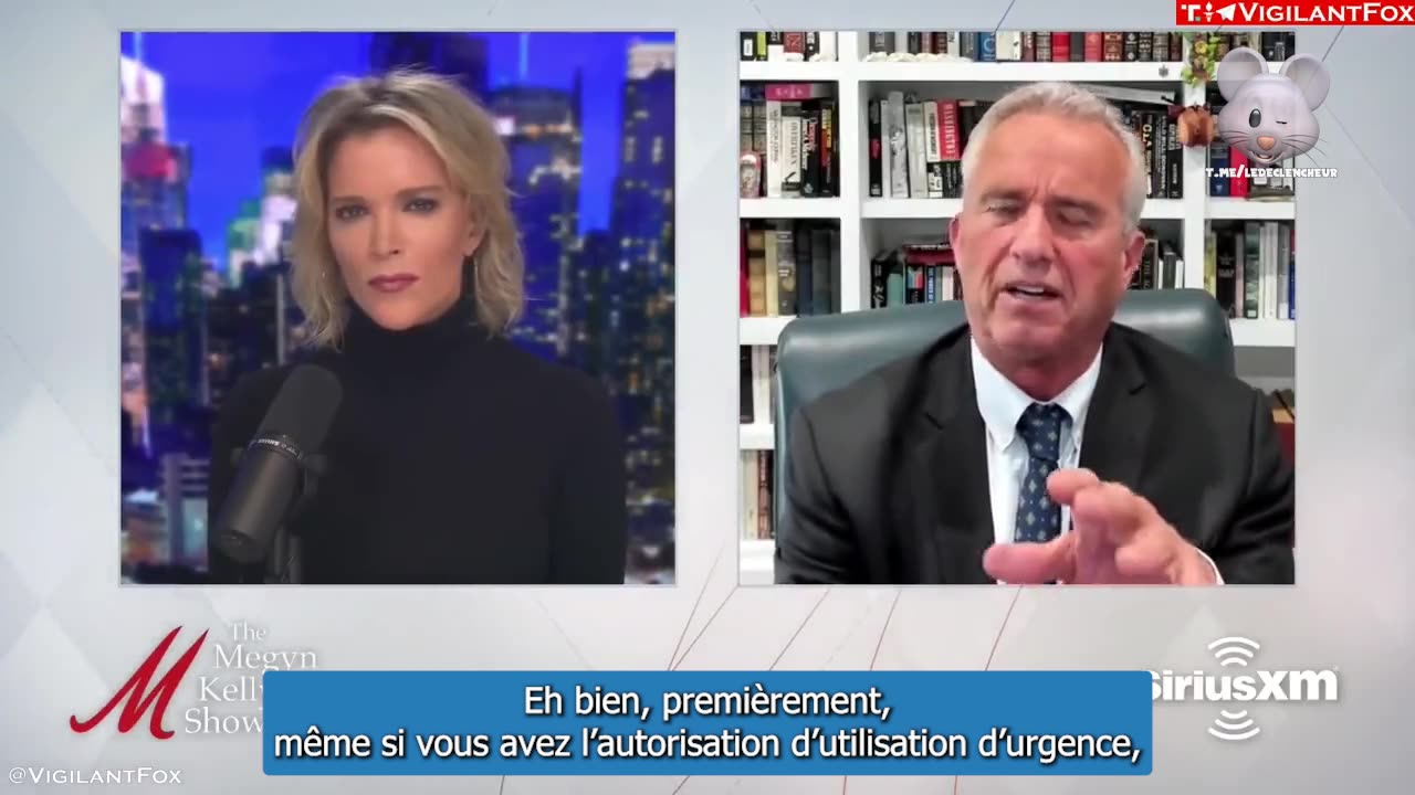 Megyn Kelly Show avec Robert F. Kennedy Jr. sur le covid 19 et l´ approbation