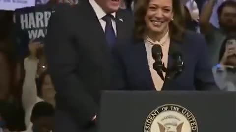 FREAK SHOW! Watch Kamala Harris and Tampon-Tim Walz Act Like Complete FREAKS