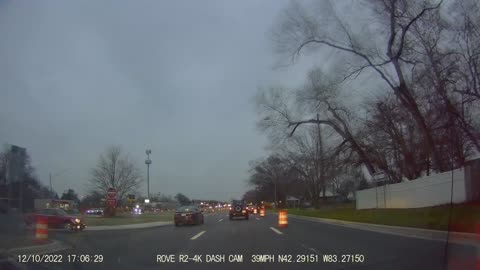 Drive From Ford/Telegraph, Dbn; To Luck Star Buffet, Telegraph Rd, Taylor, MI, 12/10/22