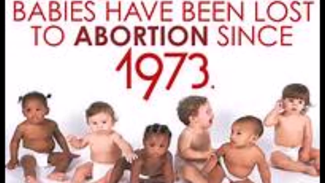 Blacks should not take part in abortion.