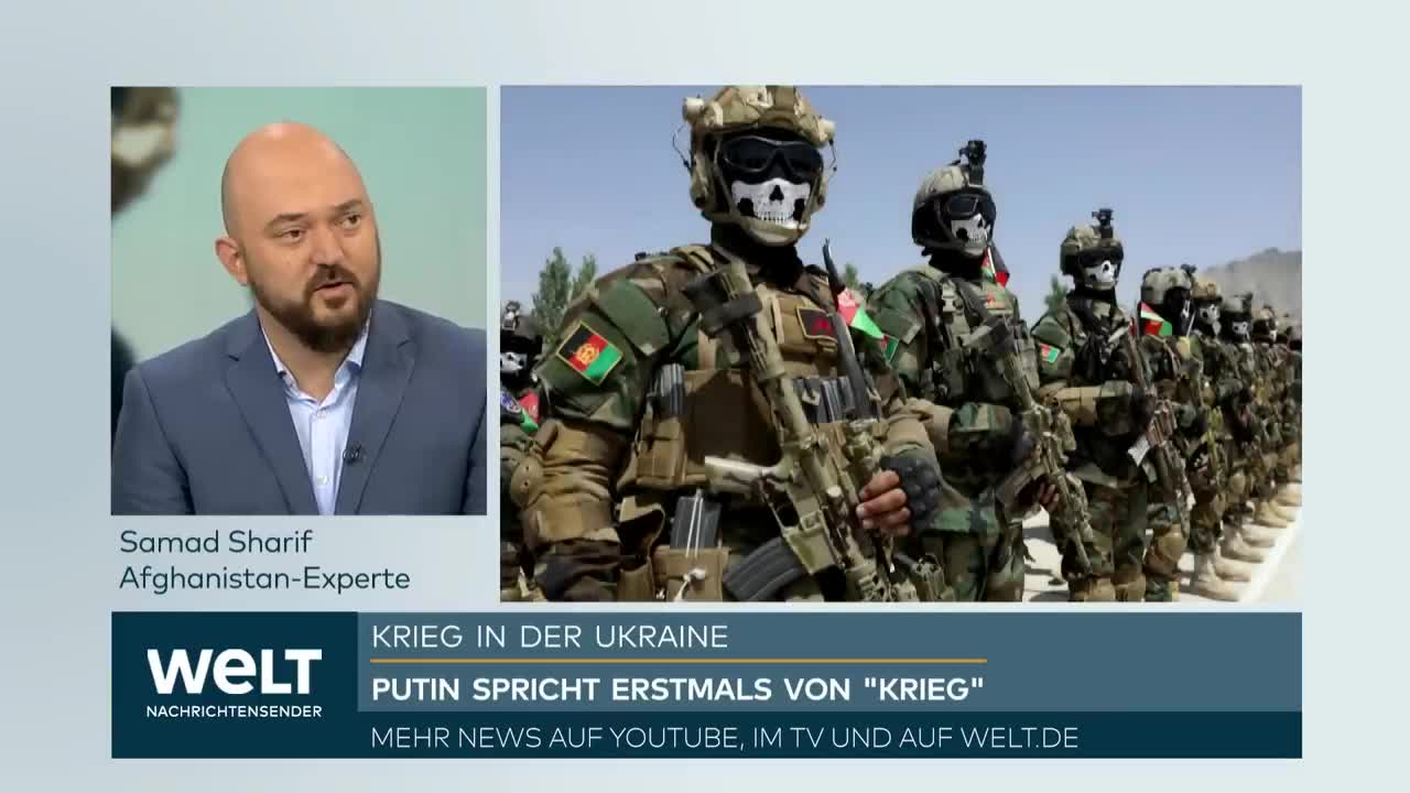 UKRAINE-KRIEG: „Ehemalige afghanische Eliteeinheiten werden von Russland rekrutiert“