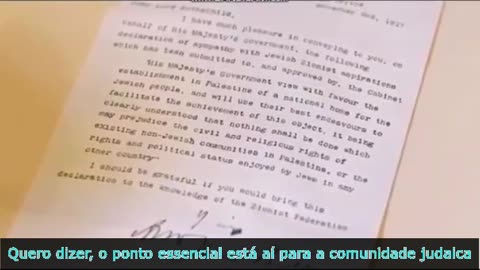 História Oculta da Declaração Balfour