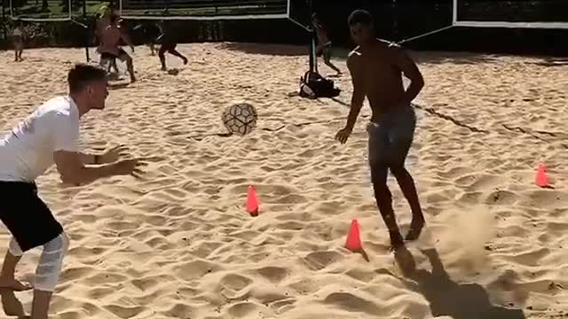 Marcus Rashford Training And Workout