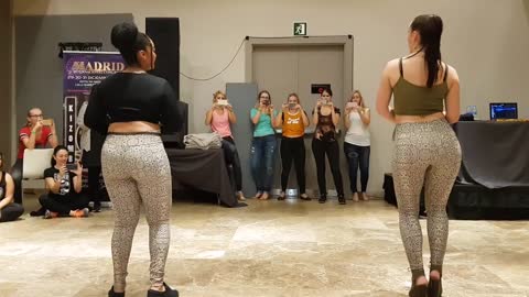 Isabelle Kizomba & Adeline, Kizomba Lady Styling (2) @ Kizomba Open Festival 2018