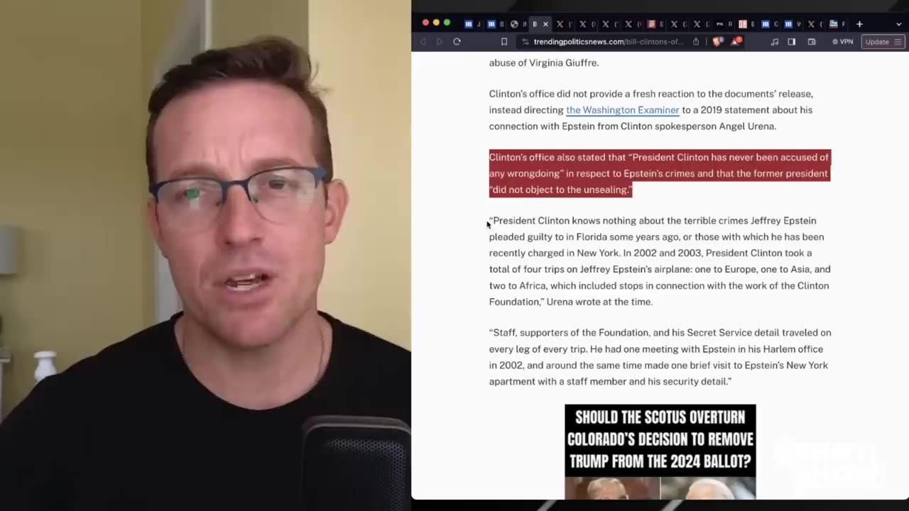 240103 MeltdowN- Bill CONFIRMED on EPSTEIN LIST- Hillary Responds in PANIC Its Not True.mp4.mp4