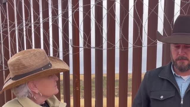 Border Wall with Deputy Sheriff Kartchner