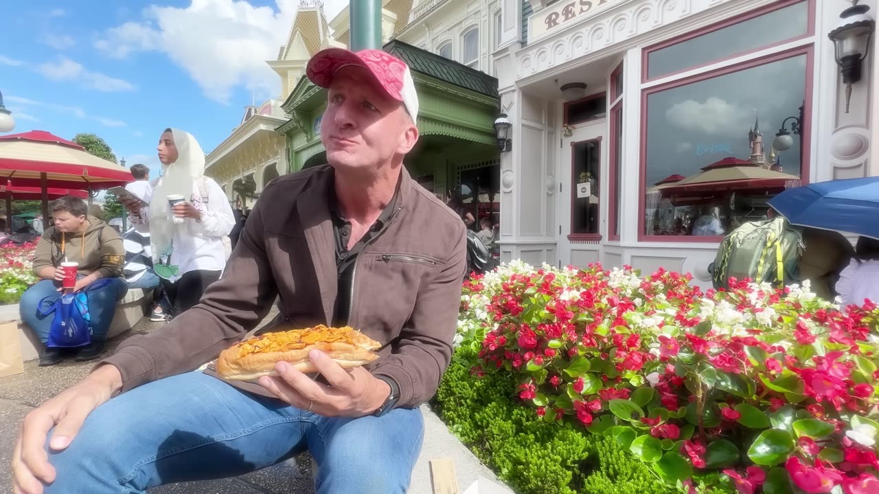 $100 Disney Food Challenge in PARIS!! Most Expensive Food in Europe!!