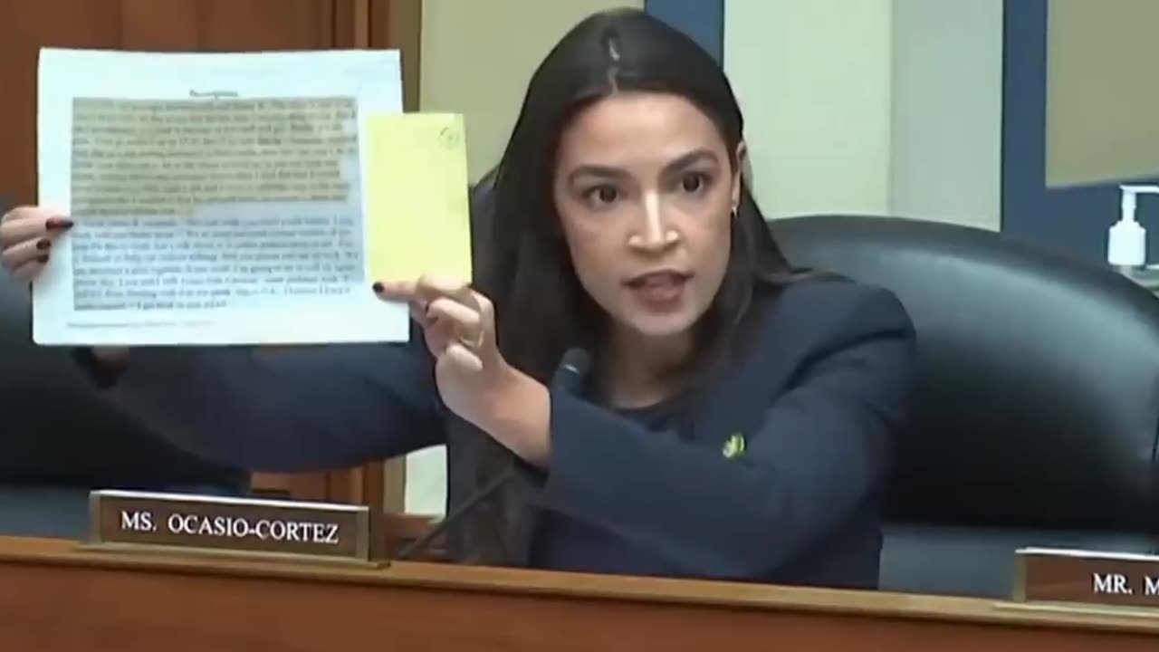 Alexandria Ocasio-Cortez says Republicans fabricated evidence in Biden impeachment inquiry