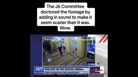 Fake audio added to J6 footage - John Solomon