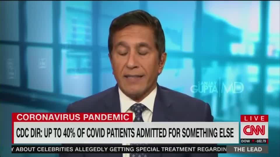 CNN Admits Not Distinguishing Patients Hospitalized ‘With’ or ‘For’ COVID-19 is ‘Misleading’