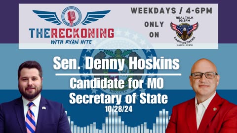 INTERVIEW: Sen. Denny Hoskins — MO Secretary of State Race | 10/28/2024