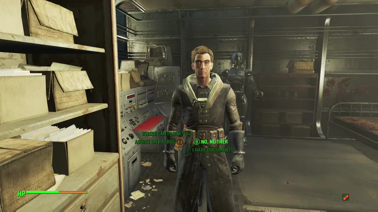 Fallout 4 Giving 100 Technical Documents to Proctor Quinlan