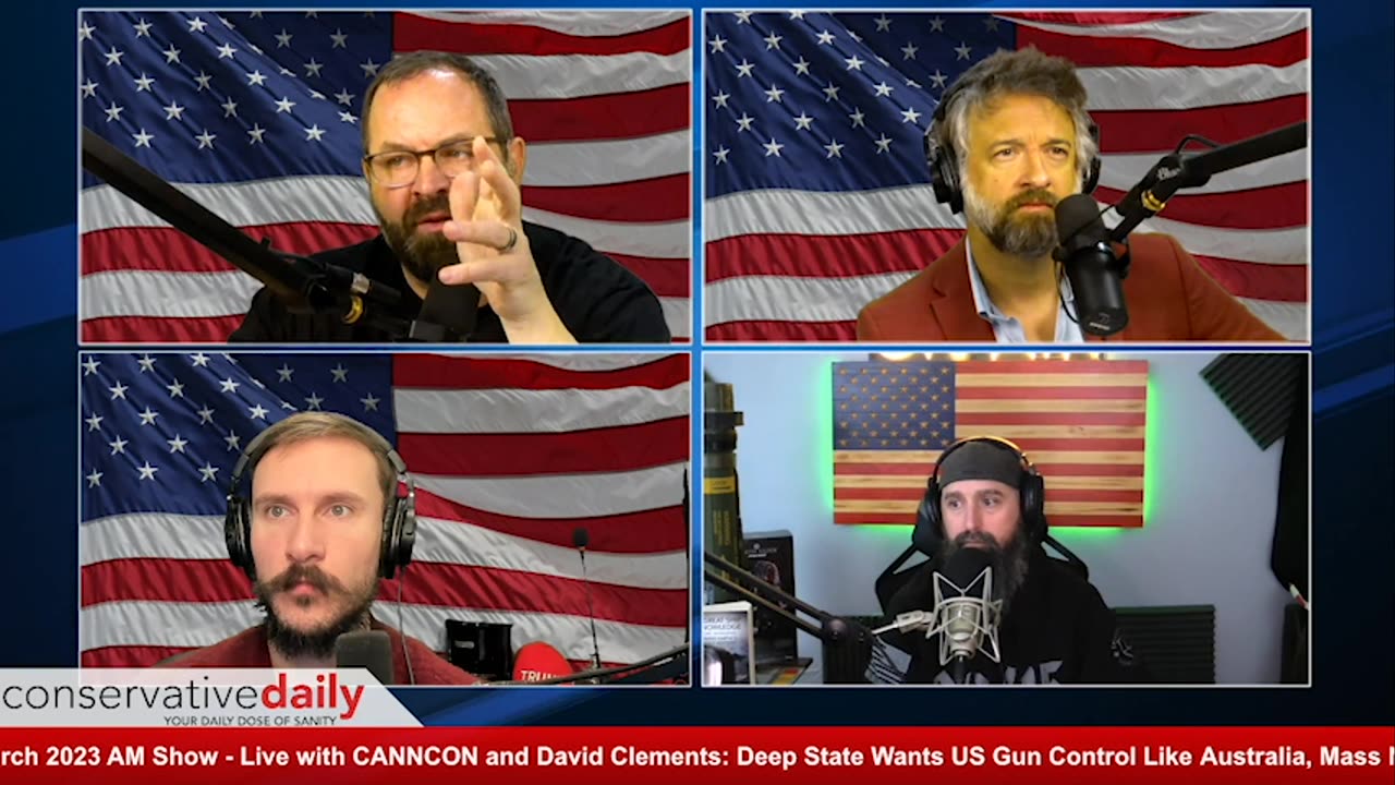 Conservative Daily: The Goal is to Make it Harder for Law Abiding Citizens to Own Guns with Canncon and David Clements