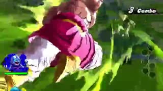 Dragon Ball Legends - Legendary Super Saiyan Broly Gigantic Claw Special Skill Gameplay (DBL01-35S)