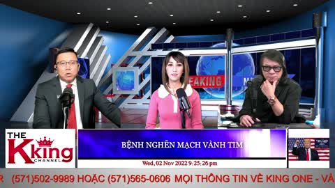 BỆNH NGHẼN MẠCH VÀNH TIM - 11/02/2022 - The KING Channel