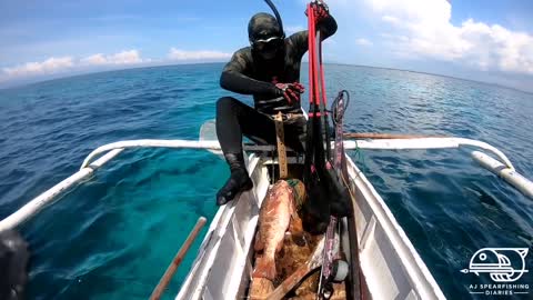 GREAT HAUL DAY!! SPEARFISHING PHILIPPINES 2021!!