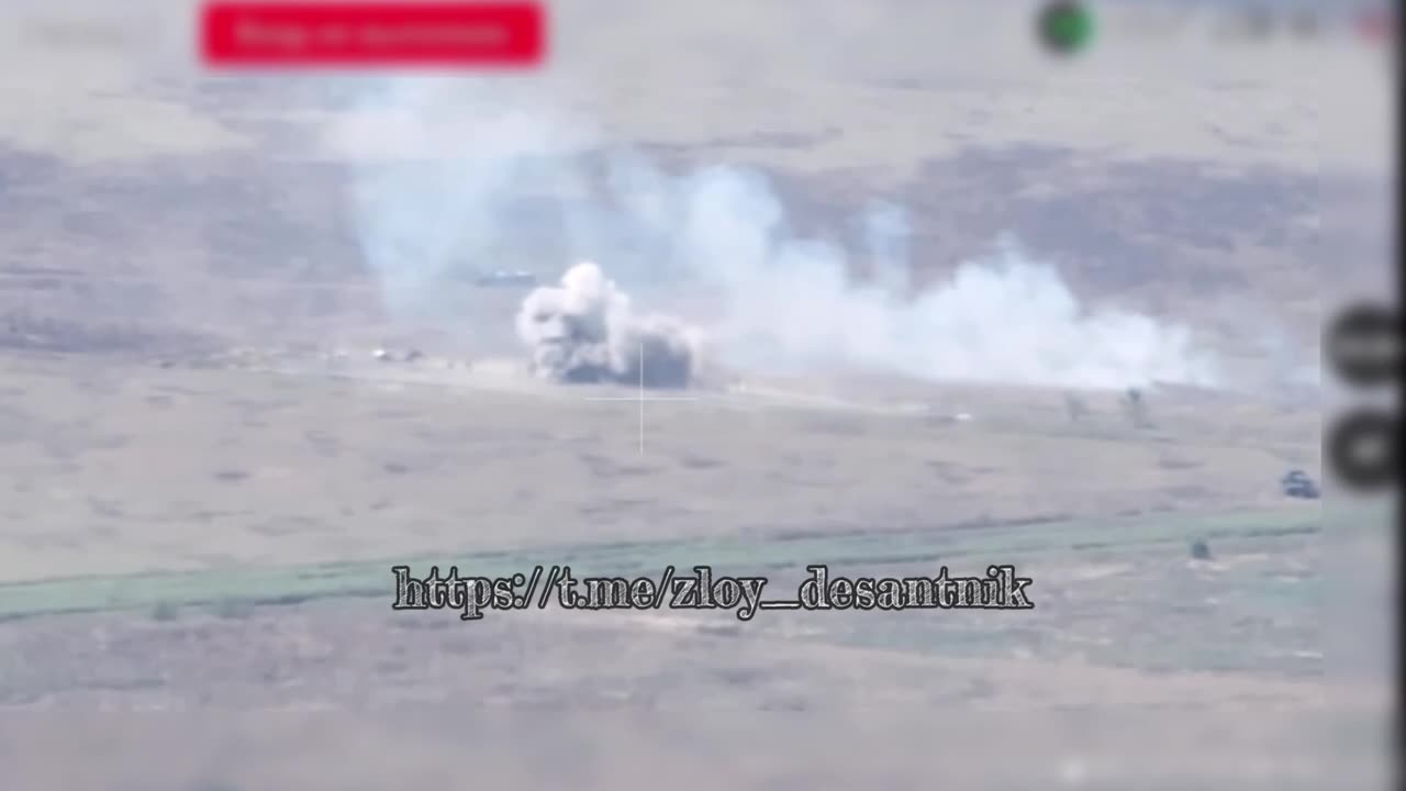 Destroyed AFU Armor in the Fields West of Verbove