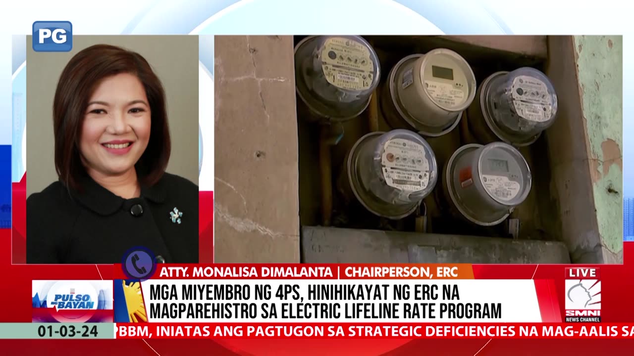 Mga nasa 4P’s at LisTahanan, may subsidiya o diskwentong matatanggap sa Lifeline Rate ng pamahalaan