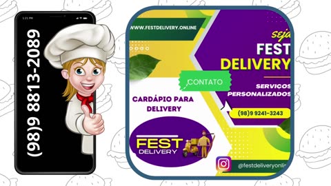 Lena Lanches 100% no Fest Delivery