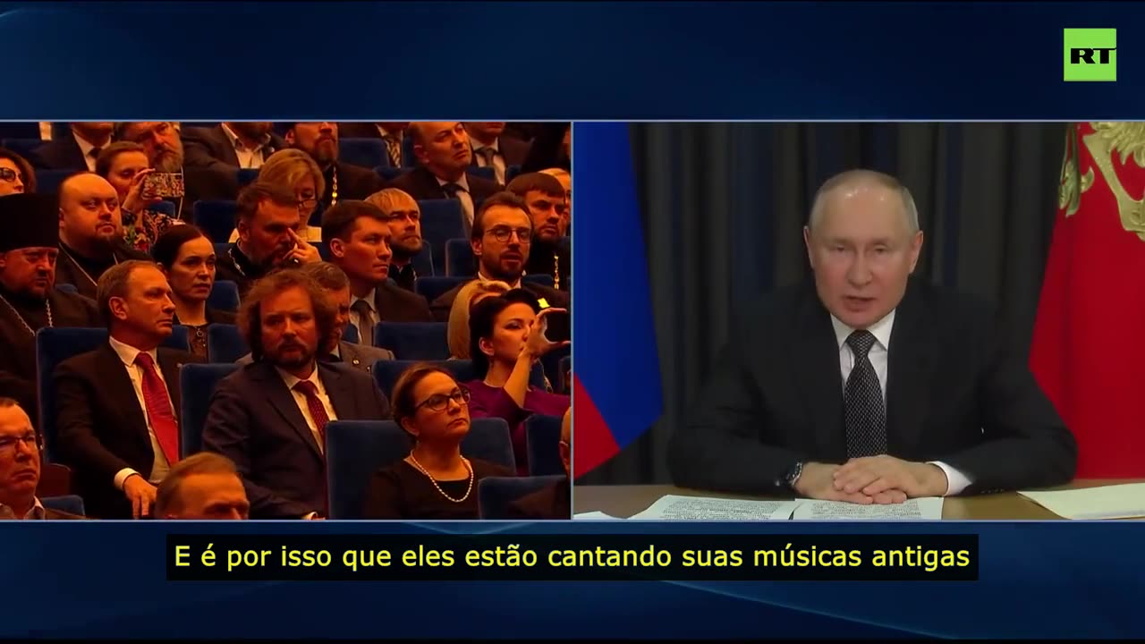 ‘Eles precisam dividir a Rússia’ – Putin