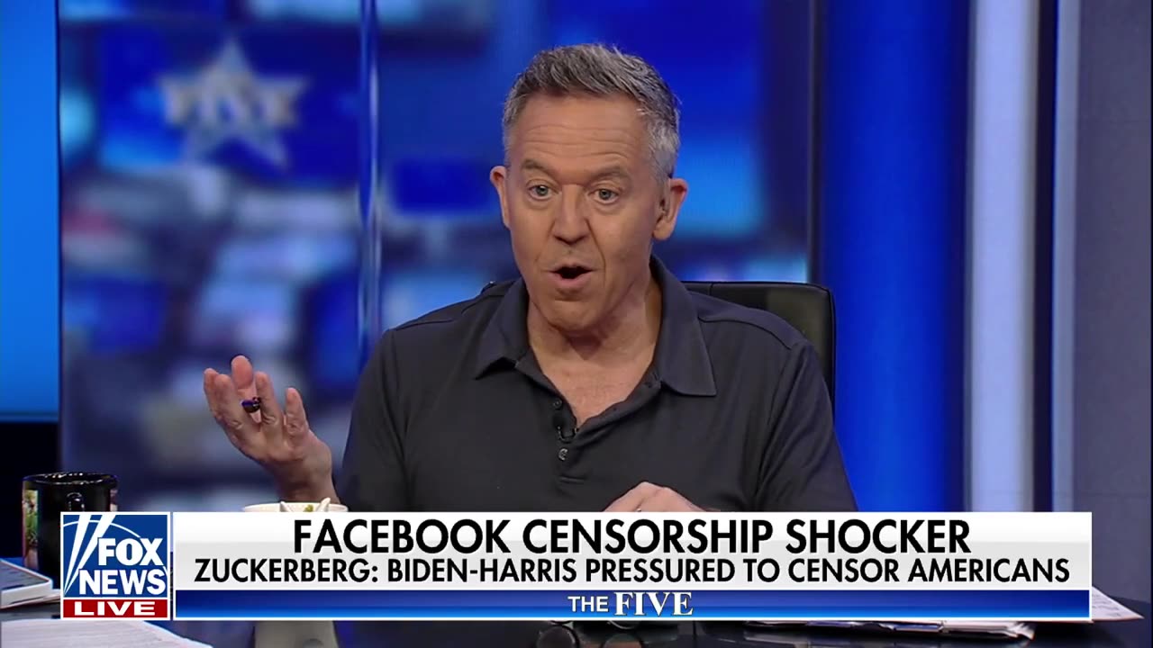 Jesse Watters Zuckerberg comes clean on the Biden-Harris censorship regime