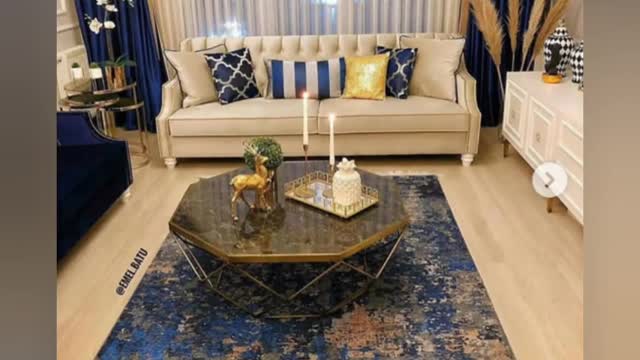 Drawing room decorating ideas||with latest design furniture || sofa&table