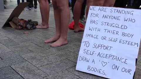 4 Brave Women Undress for Important Message