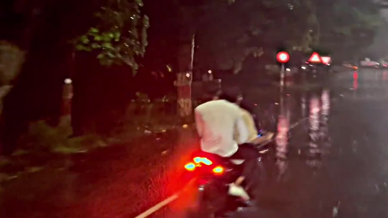 Ride in rain