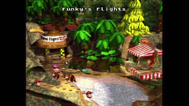 Donkey Kong Country Playthrough (Actual SNES Capture) - Kongo Jungle