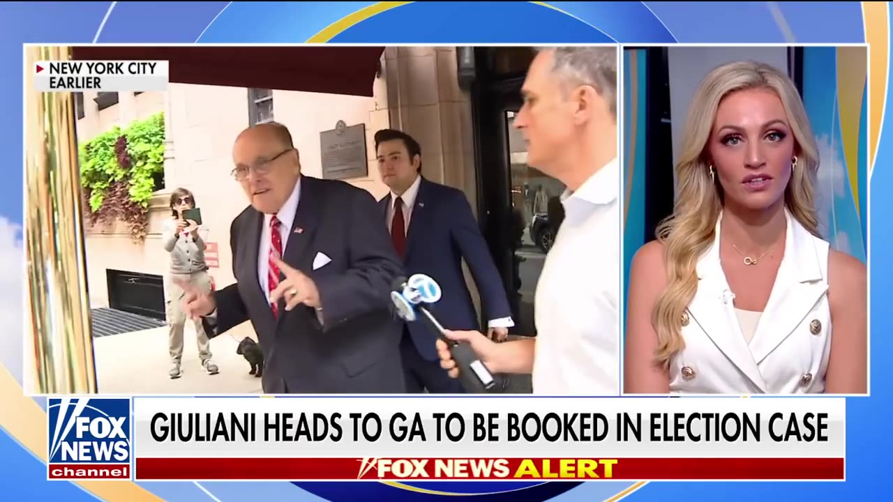 Rudy Giuliani heads to Georgia to be booked in election case