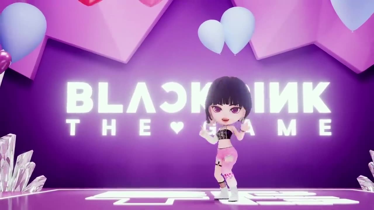 Blackpink the game. The girl #blacking 👧 new cartoon video