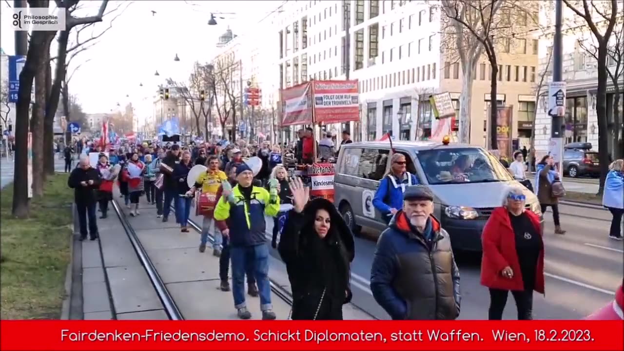 World Wide for Freedom Protest in Vienna