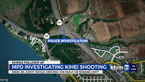 Maui man suffered from gunshot wound is in critical, stable condition