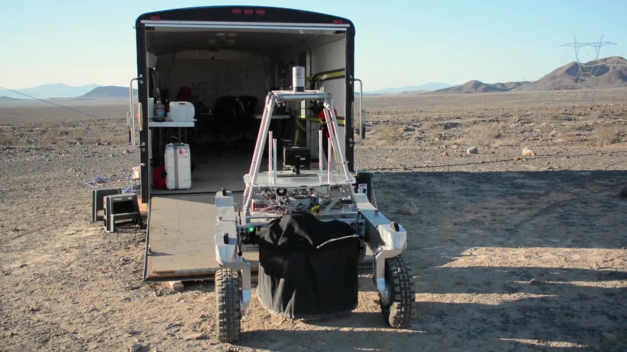 Rover Searches California Desert for Water to Simulate Future Lunar Missions