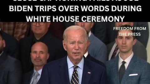 Biden vs Teleprompter....