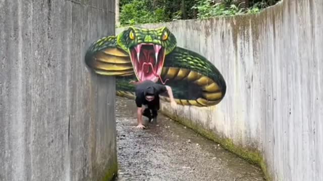What a Big snake 🐍 😳