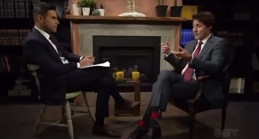 TRUDEAU ENDS 2022 GOING AFTER "CONSPIRACY THEORIST"