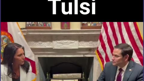 Rubio Backs Tulsi