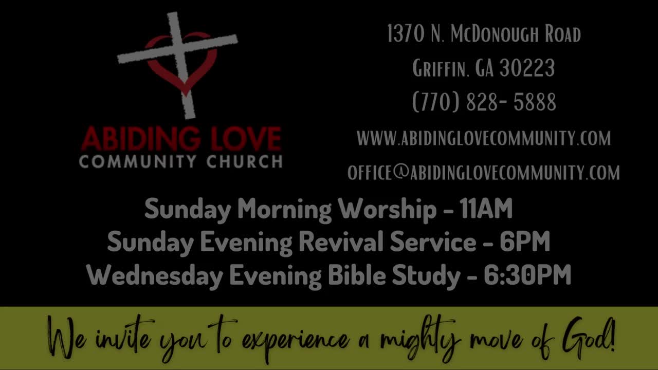 Abiding Love Community Church - AN ARMY IS RISING UP!