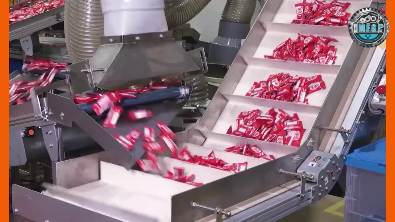 How Kit Kat Are Made In Factory - How It's Made Kit Kat