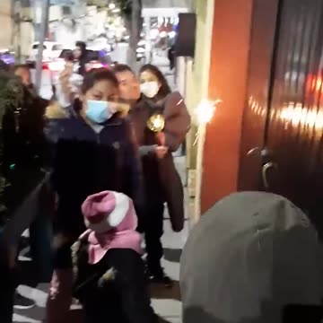 Posada navideña tradicional en CDMX