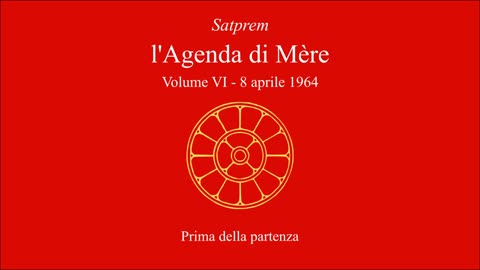 Mère & Satprem - Agenda 1964 aprile 8 - Prima di partire