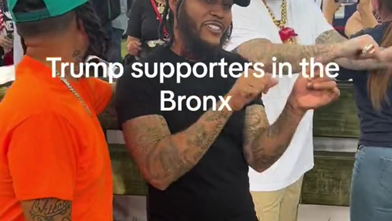 Trump supporters REAR Bronx